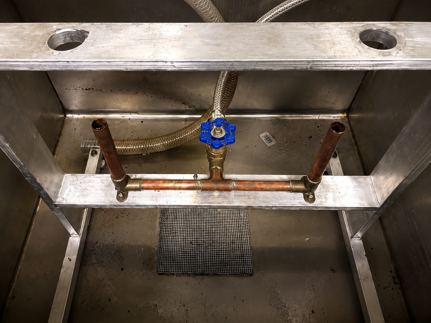 The redesigned fixture , positive part location and error-proofed feed path.